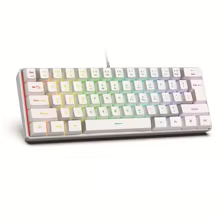Novo Teclado Mecânico Portátil com Fio K61 Mi...
