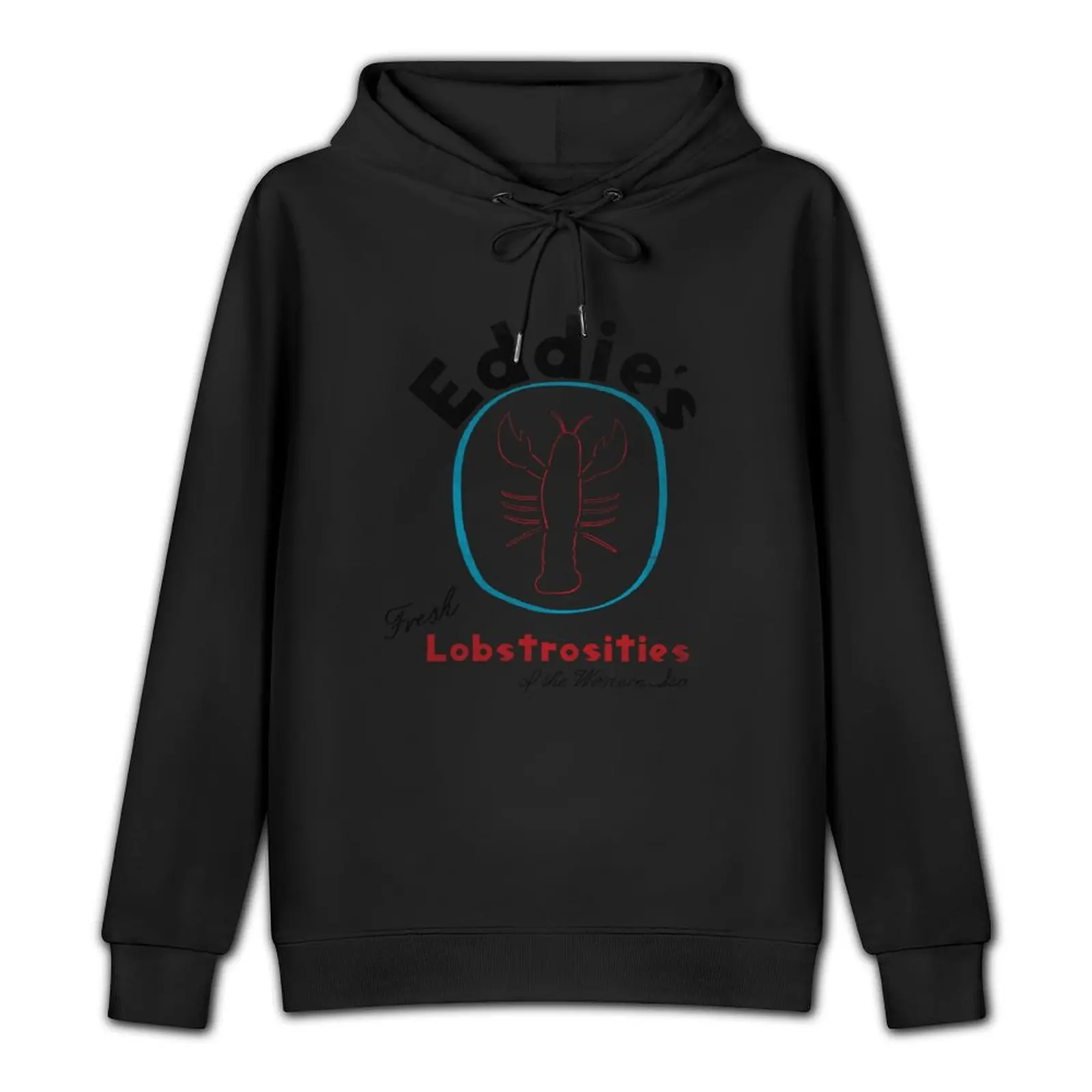 Eddie's Fresh Lobstrosities of the Western Sea Pullover Hoodie japanese style male clothes men's clothes blouse graphic hoodies