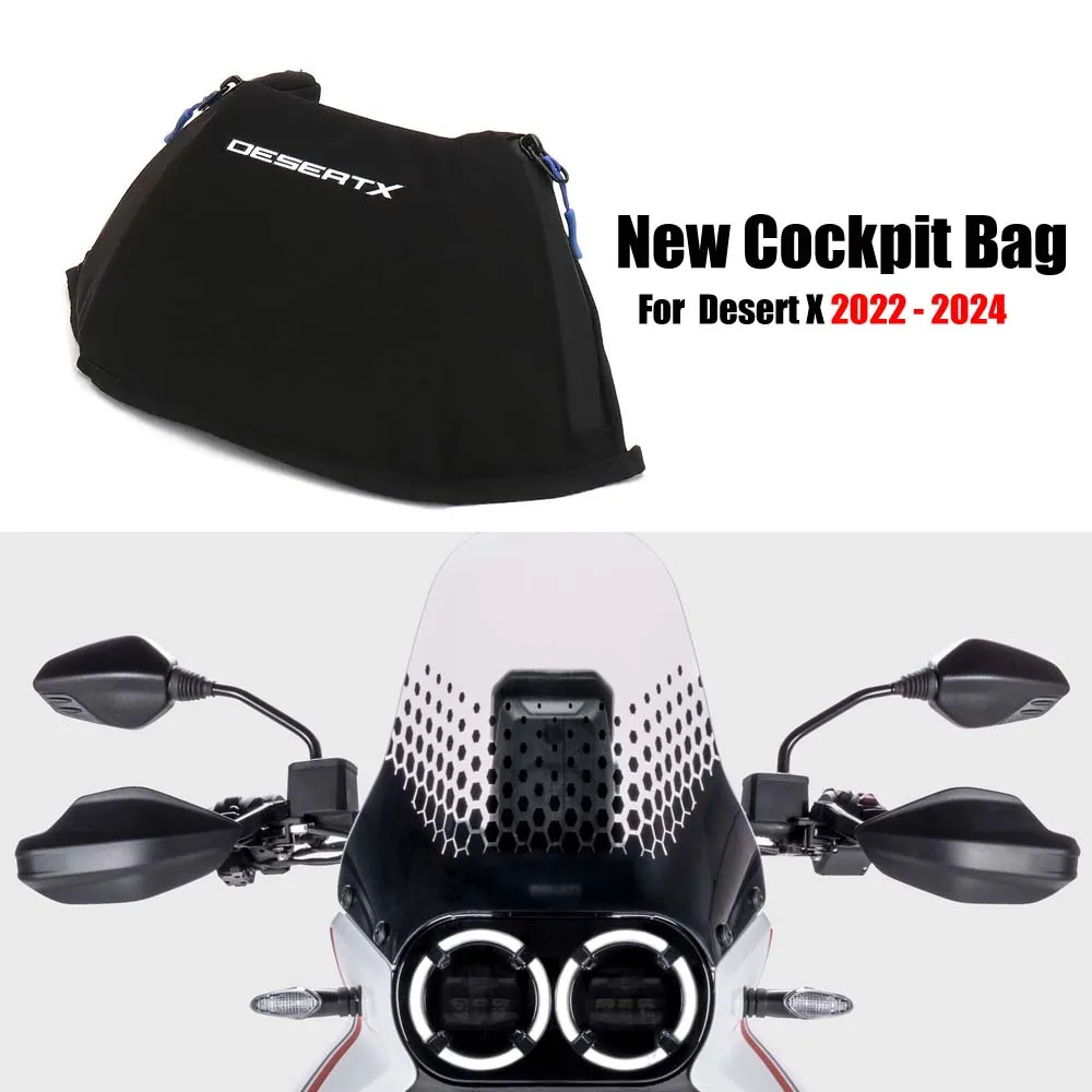 

New Storage Bag Fairing Bags Windshield Instrument Package Cockpit bag For Ducati DesertX DESERT X Desert X 2022 2023 2024