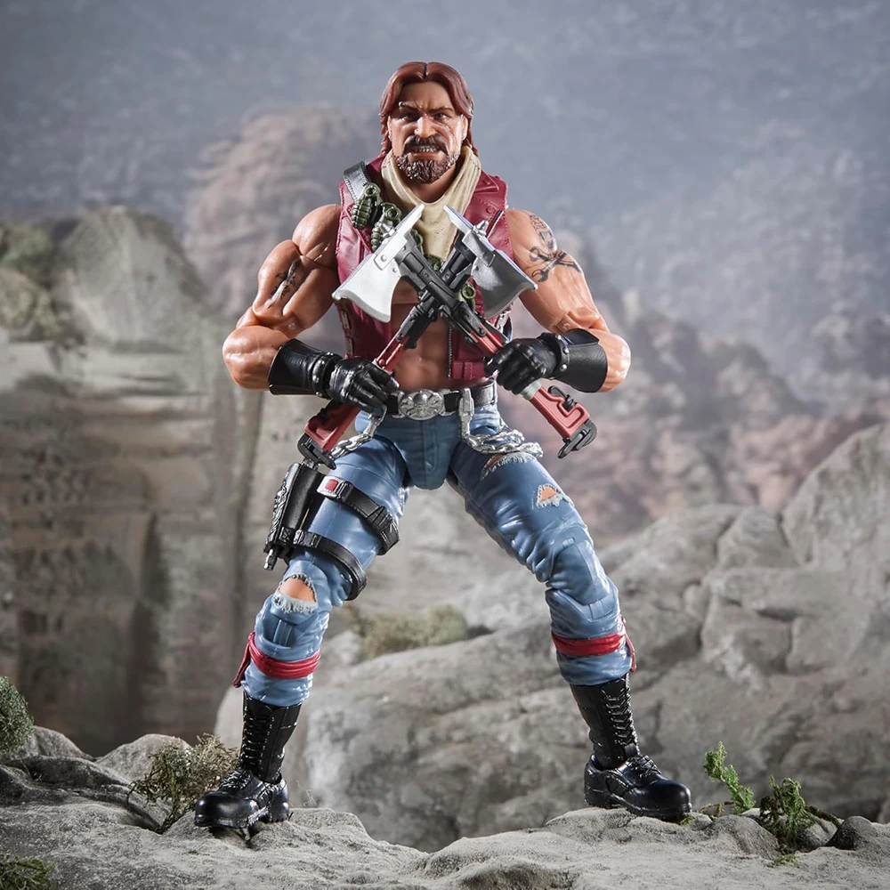 

В наличии Hasbro G.I. Серия Joe GI Joe Classified # 167 Dreadnok Monkeywrench Аниме Фигурка Игрушки Коллекция Куклы Детские Подарки