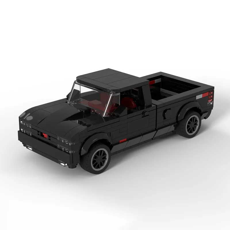 

MOC 454 Pickup Speed Champion Classic Racing Model Building Blocks Toy DIY Creative Gift Technology Building Blocks