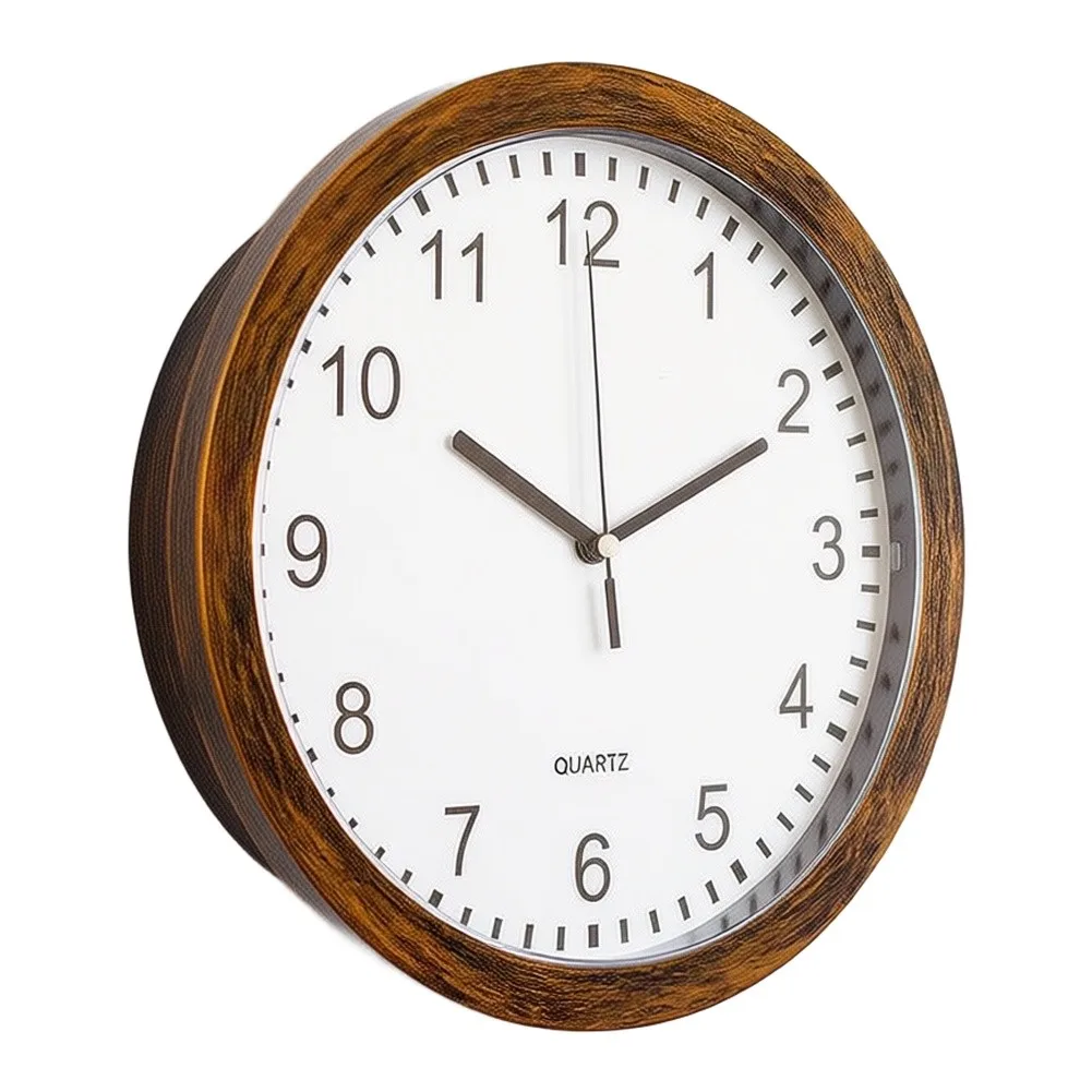 For Living Room Decor Storage Wall Clock For Daily Organization 25 6.6CM Functional Wall Clock Design Storage Clock