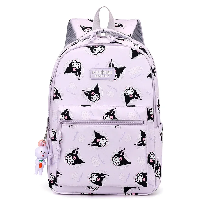 Sanrio mochila escolar informal Hello Kitty para estudiantes, bonita melodía, dibujos animados japoneses, ligera, gran capacidad, Campus