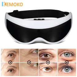 Eye Massager Magnetic Massage Mask Migraine Eye Vision Improvement Forehead Glasses Wireless Vibration Eyestrain Relief Care