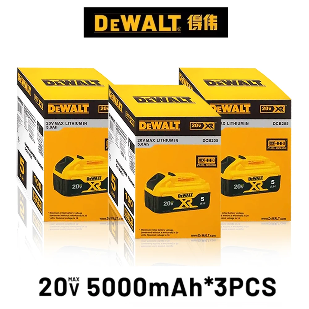 

Оригинальный аккумулятор DeWalt 20 В, аккумулятор DeWalt 18 В/20 В, максимальный импорт DCB203 DCB184、DCB200、DCB182180、DCB181、DCB182、DCB201、DCB206