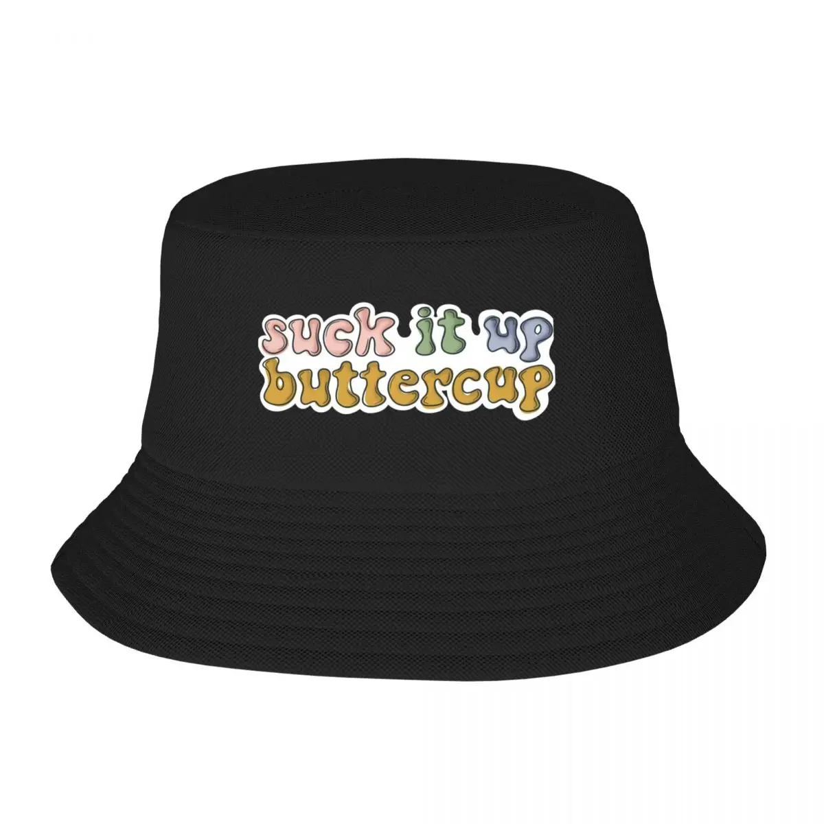 Suck It Up Buttercup Bucket Hat Golf Wear black hard hat foam party Hat Sun Hats For Women Men's