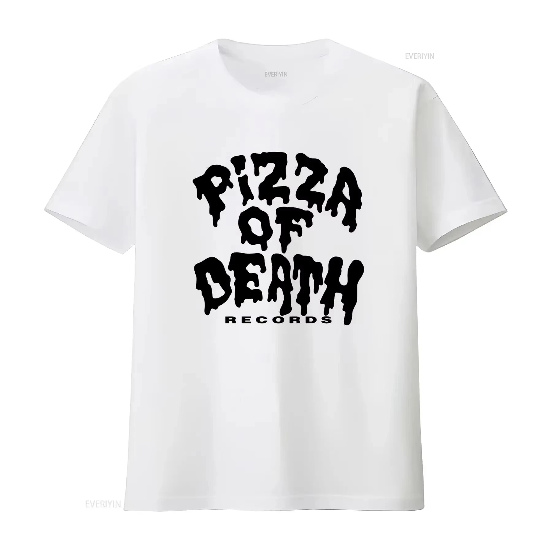 Vintage Hawaiian Style Hardcore Band Punk Rock Pizza of Death Records T Shirt Vintage Washed Slightly Fashion