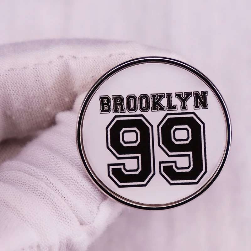 Brooklyn Nine-nine Television Show Pin 99 Design Badge view 4