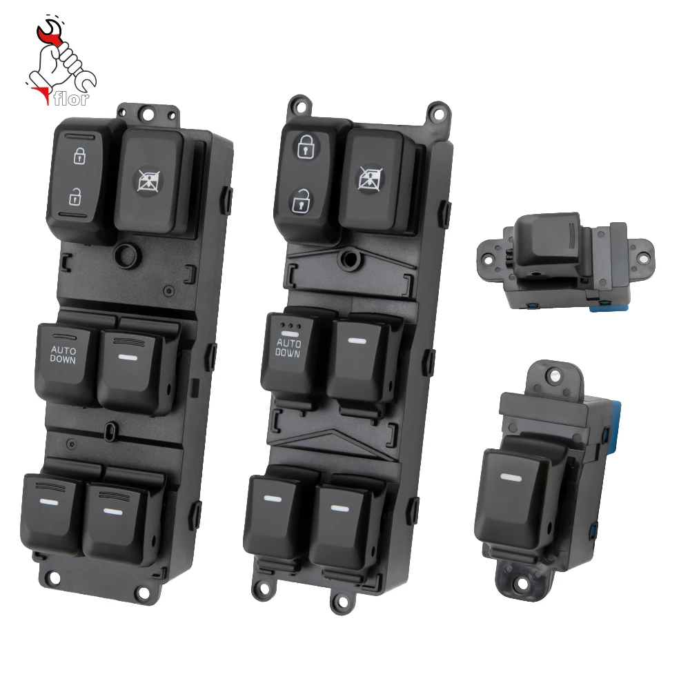 

Left-Hand Drive Car Power Window Switch Assembly For Kia K5 2011-2015 Window Master Switch Electirc Window Control Button