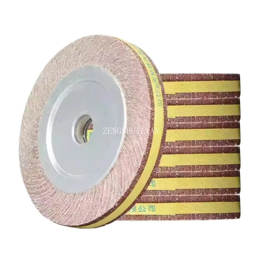 Lançamento de mil impulsores de 4 polegadas, roda de pano abrasivo, disco de moagem de roda de lixa de mandril de roda de mil páginas