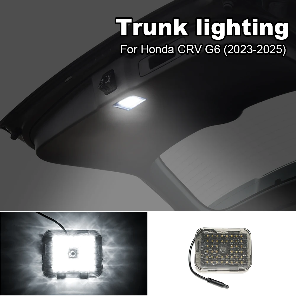 

For Honda CRV G6 2023 2024 2025 Camping Light Led Trunk Light Tailgate Lamp Car Interior Refit Suitcase Night