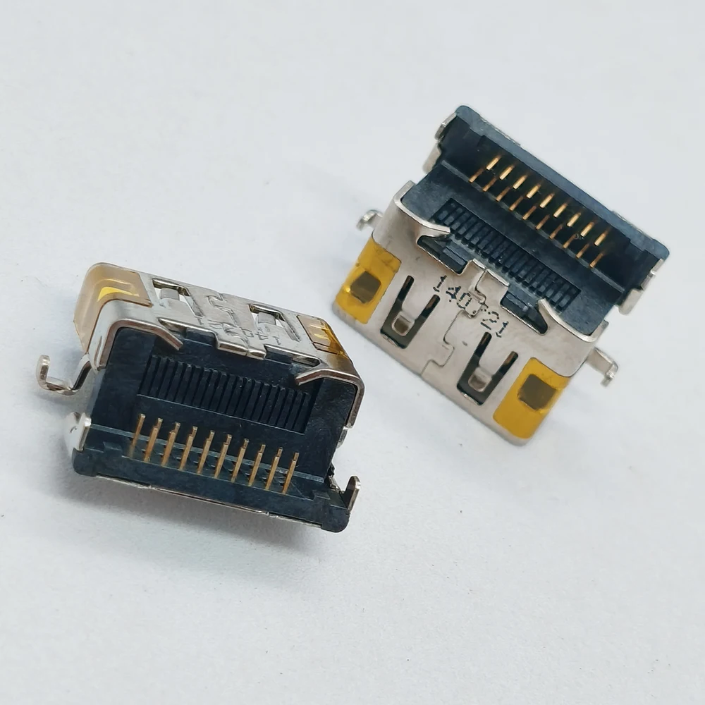 5 Stück Neue HDMI-A-Steckverbinder für Asus A55V K55V 19P Vergoldete Einbaubuchse Laptop High-Definition-Schnittstelle HDMI-Buchse – Detail 3