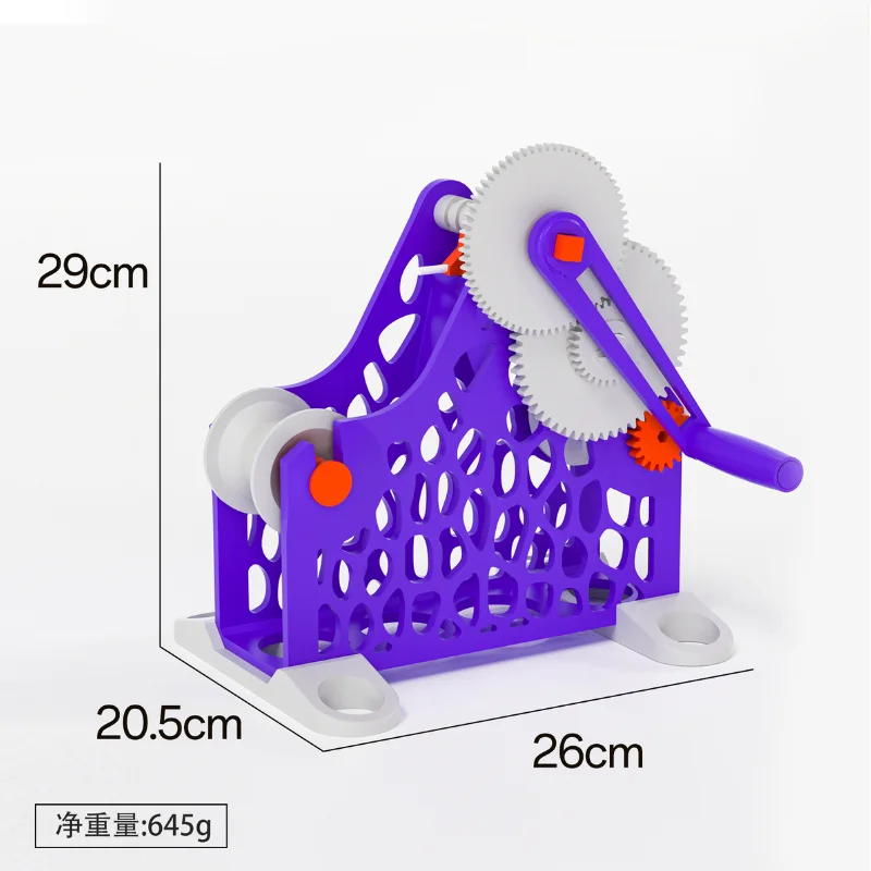 3D Filament Winder – Hand-Cranked Spool Wrapping Tool for 3D Printing Filament