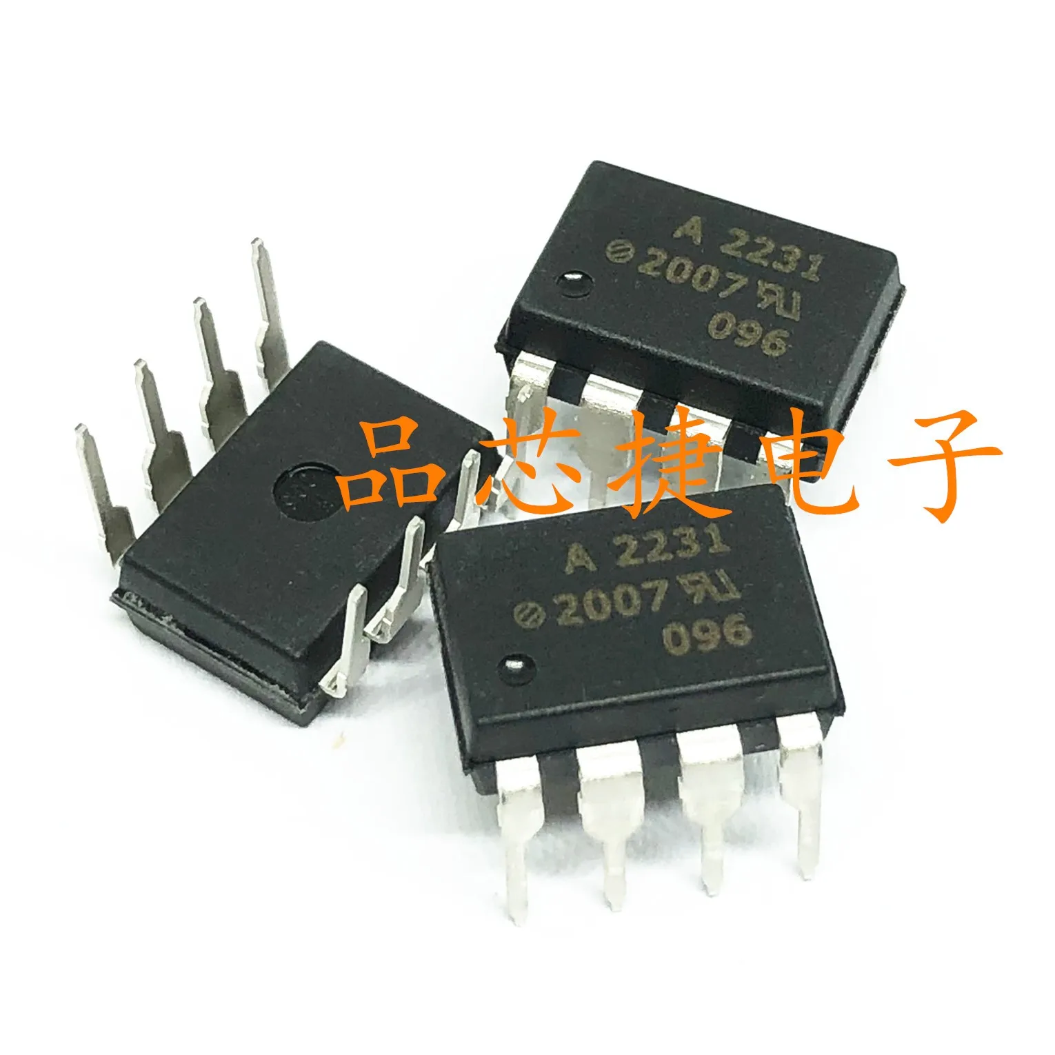 

5pcs/Lot HCPL-2231-000E Marking A 2231 DIP-8 Very High CMR, Wide VCC Logic Gate Optocouplers