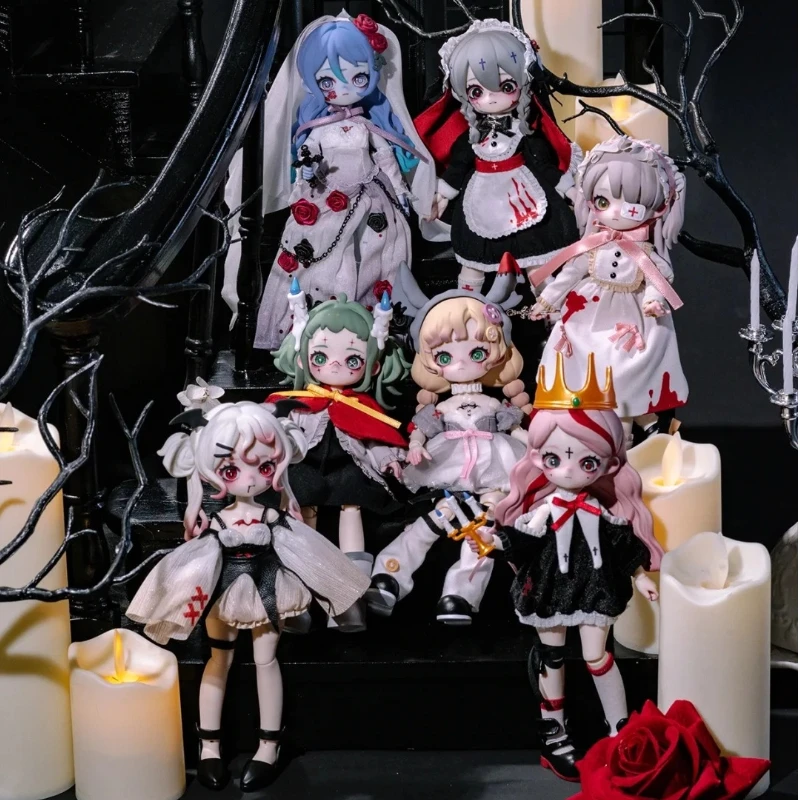 

Nyssa Bizarre Nightmare BJD 12-Inch Action Figure Blind Box Horror Aesthetic Doll Trendy Ornament Collectable Toy Mystery Gift