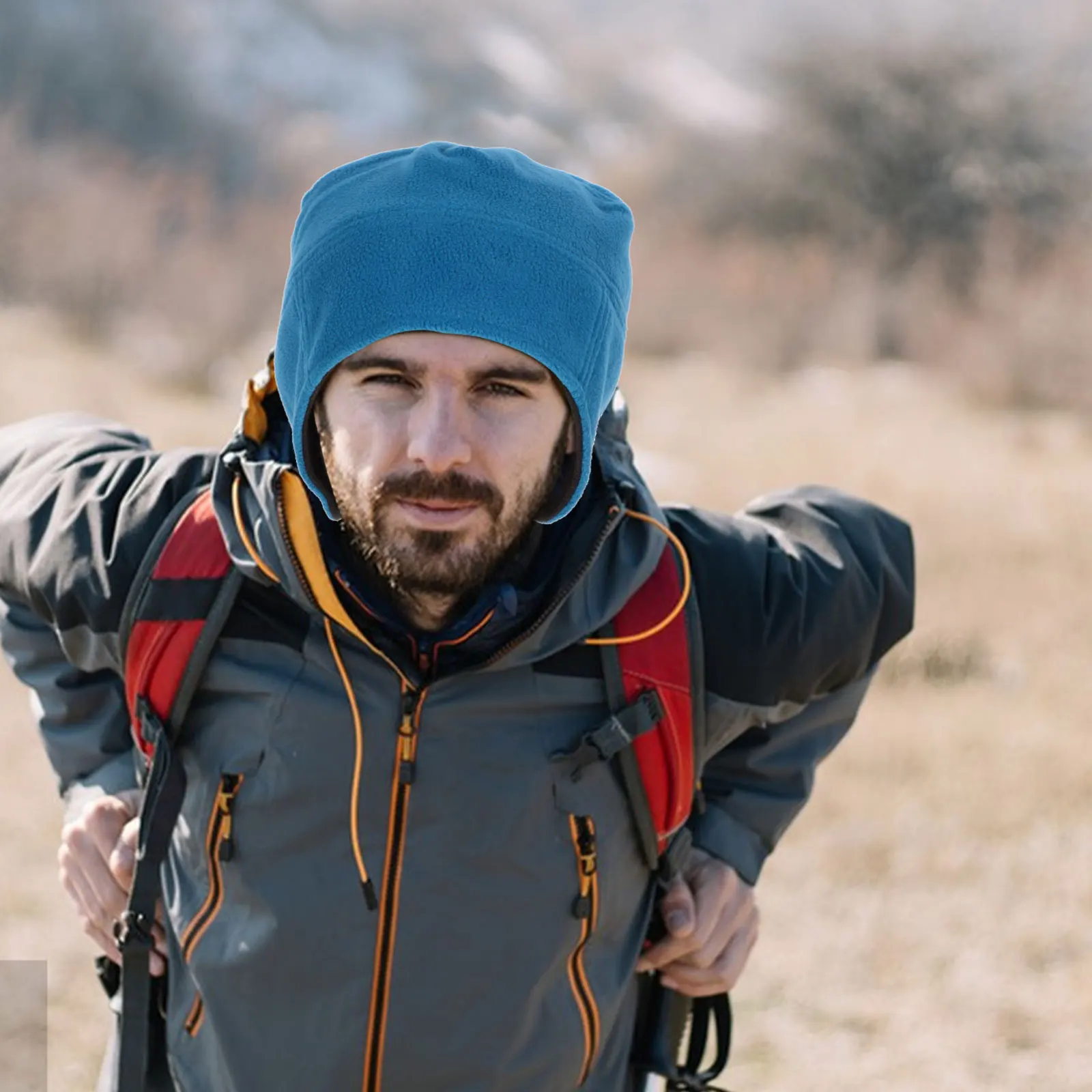 

Winter Warm Hat Thicken Windproof Beanie Ear Protection Outdoor Skiing Camping Hiking Snowboarding Cycling Cap