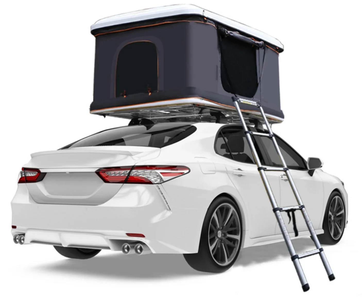 Waterproof Car Tent For Outdoor Camping Car Roof Top Hard Shell Roof Tent Automatic