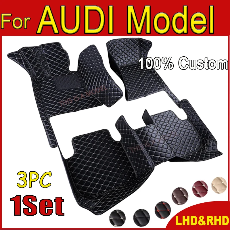 

Car floor mats for AUDI A4 B8 A4 B9 A4Avant A4Conver A5Sport A5(2door) A5(4door) A5Cabriolet A6 C6 Custom carpet Car Accessories