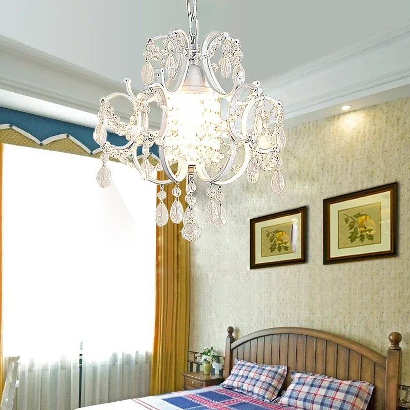 Modern Crystal Chandelier Lustre Cristal Loft Chandeliers Candelabros De  Lampara  Colgante Bedroom Fixture Light