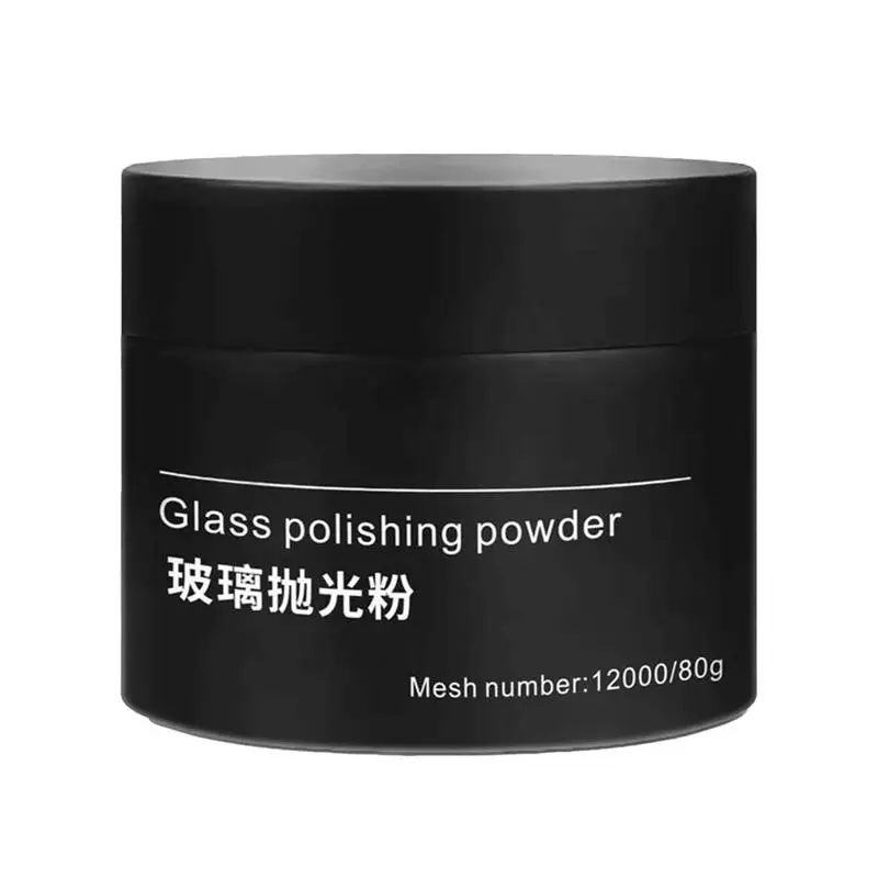 80g Rare Earth Polishing Powder Glass Mirrors Composite Polishing Cerium Oxide Powder Abrasive Tool Car Windows Glass Cleaning