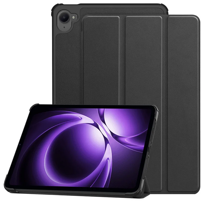 Dreifach Faltbare Hülle für Xiaomi Pad Mini 8.8 mit Auto-Wach-Schlaf-Funktion Stoßfeste Lederhülle für Redmi Pad – Detail 1