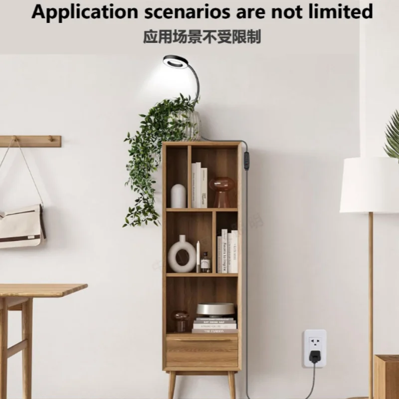 Growlight Led Plant Light Multi Angle Full Spectrum Fill Light Multi Illumination Mode Vase Clip Indoor Green Plant Fill Light