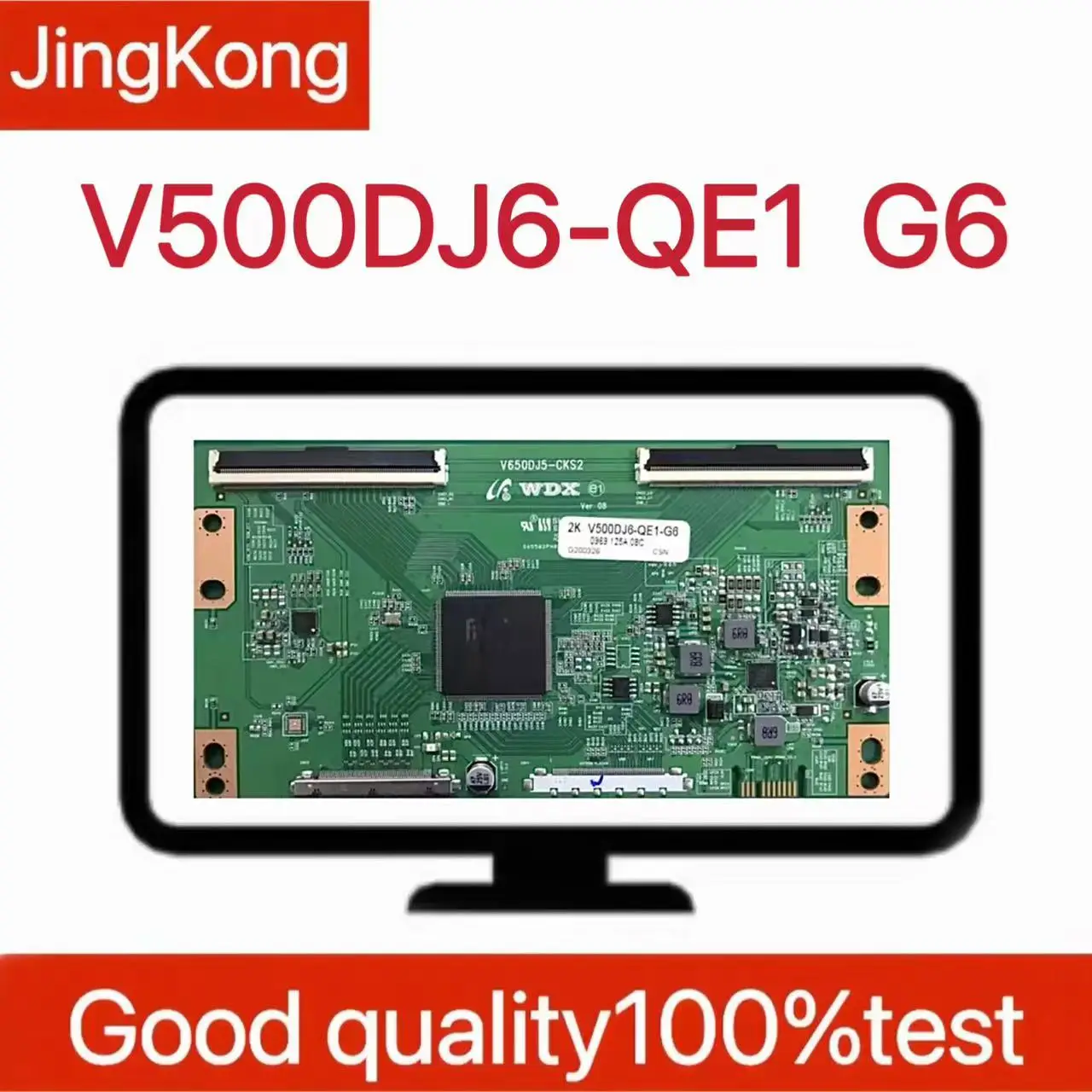 Nueva placa lógica V650DJ5-CKS2 mejorada V500DJ6-QE1 REV:G6 2K 4k