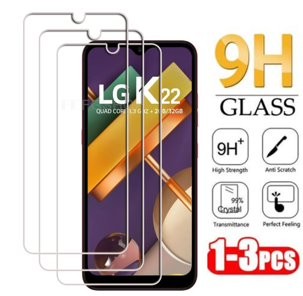 

Tempered Glass For LG K41S K42 K51 K22 K31 K51S K52 K61 K62 K71 K8X Q51 Q52 Q61 Stylo 6 Screen Protective Protector Cover Film