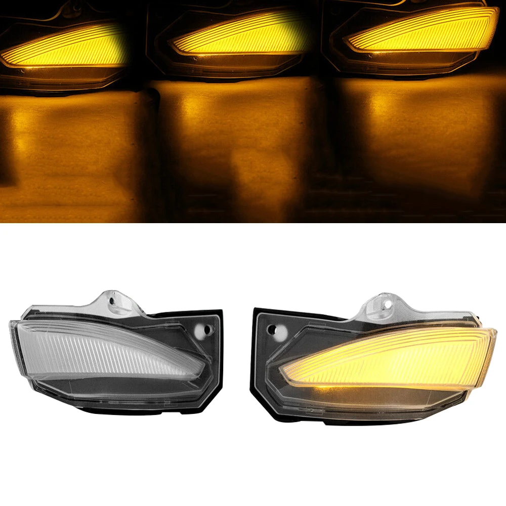 2Pcs Car Dynamic LED Side Mirror Turn Signal Lights for Toyota Corolla Sienta XP170 Yaris Cross Corolla 81730-52110 81740-52060