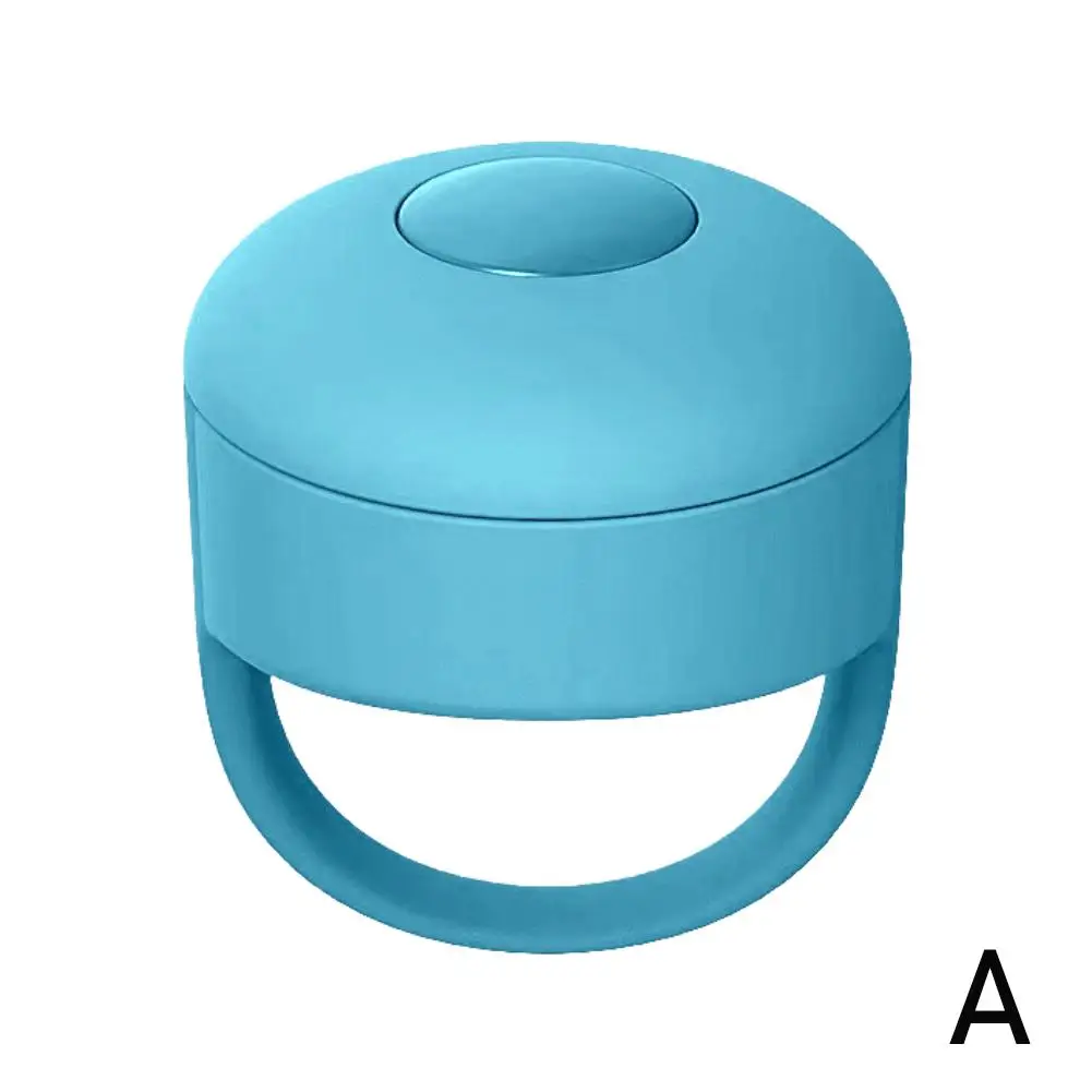 1 stks Draadloze Bluetooth Vingertop Afstandsbediening voor Zelfontspanner Mobiele Camera Pagina Draaien Bluetooth Selfie Apparaat R4B7