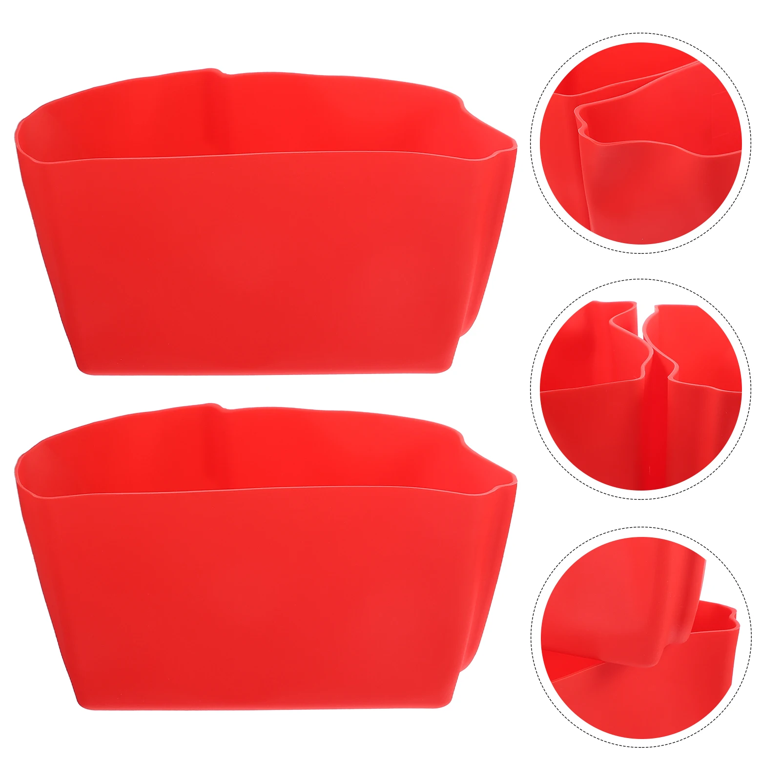 

Silicone Slow Cooker Liner Heat Resistant Reusable Nonstick Flexible Divider Insert For Kitchen Cooker Pot Leak Proof Multi