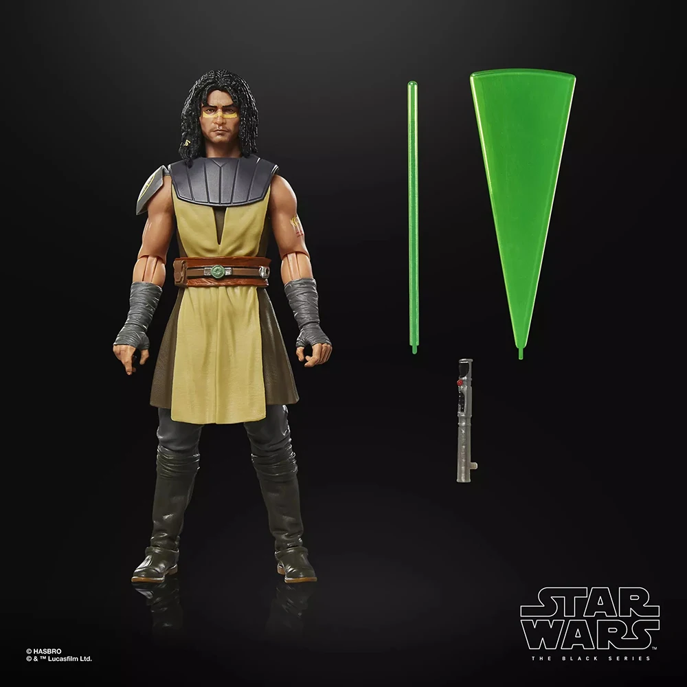 [In-Stock] Hasbro STAR WARS The Black Series Quinlan Vos (The Clone Wars) 6-Inch-Scale Action Figure Model Collection Gift Toys view 5