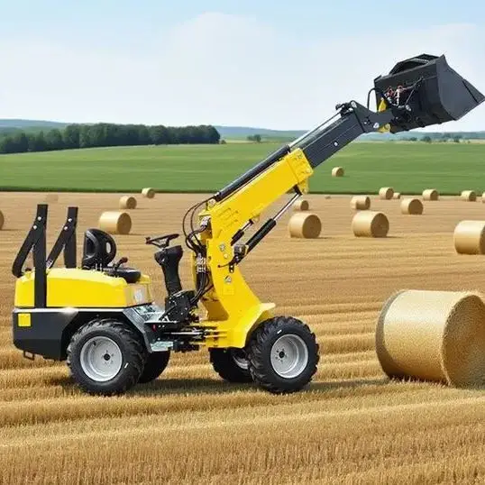 

CE Certified Multi-Functional Telescopic Arm Boom Wheel Loader - Customizable Engineering Machinery Accessory