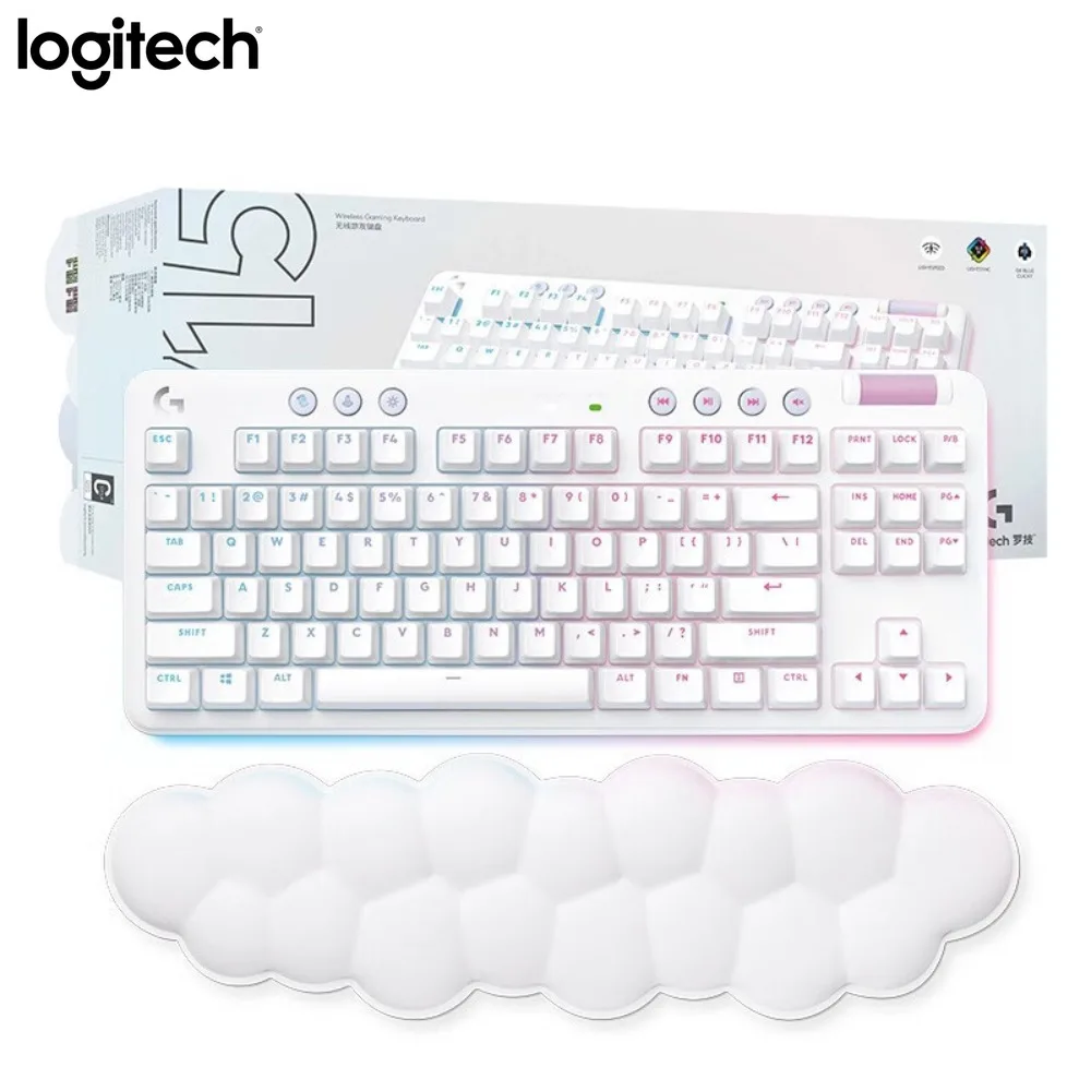 

Logitech G715 Wireless Mechanical Gaming Keyboard with LIGHTSYNC RGB Lighting Lightspeed,Keyboard Palm Rest and Linear Switches