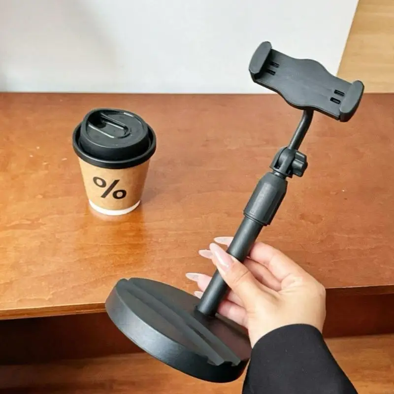 Universal Desk Phone Stand altura flexible Ajuste altura Base para tabletas