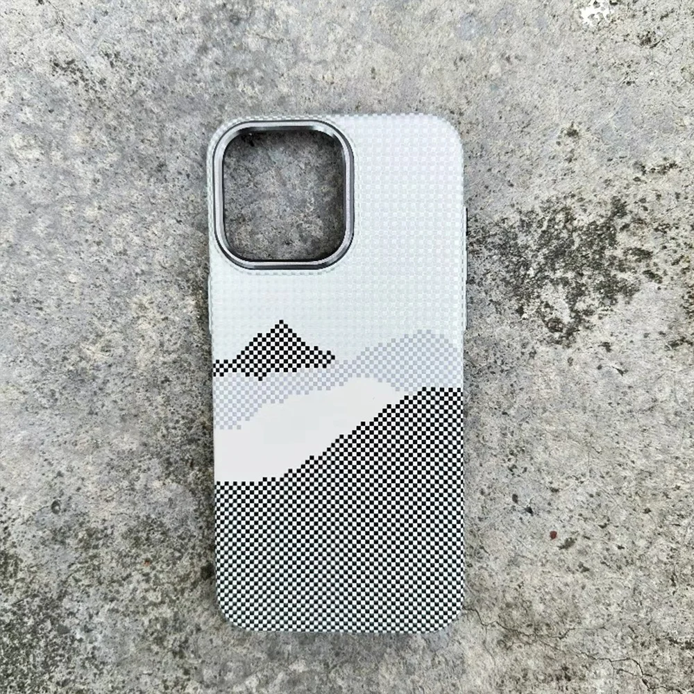 Buntes Kevlar-Muster für Magsafe Magnetische Handyhülle für iPhone 18 17 16 15 11 12 13 14 Pro Max Luxus Kabellose Ladehülle – Detail 16