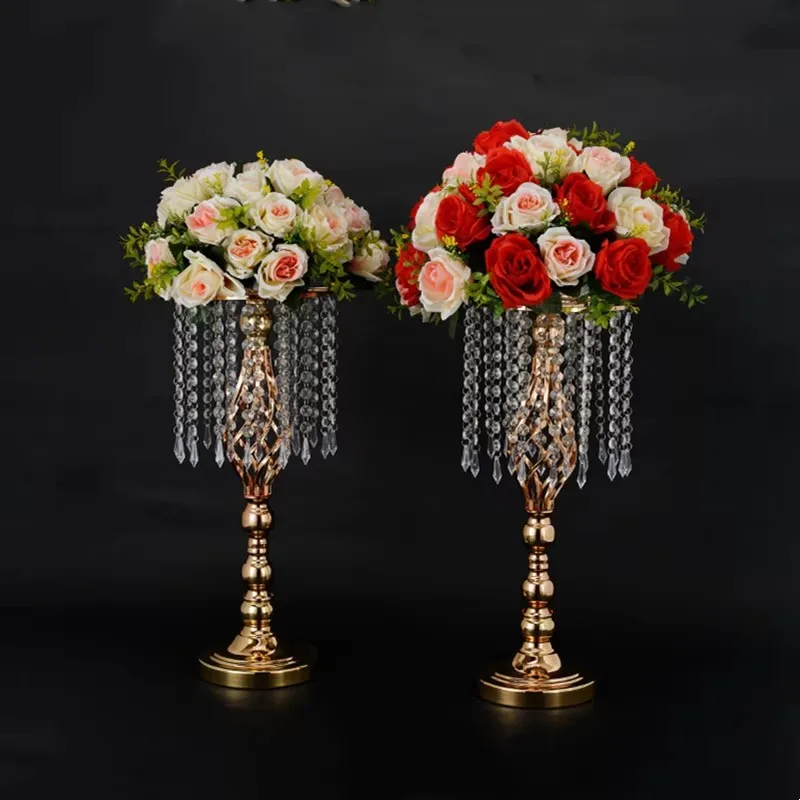 

Acrylic Flower Rack 20" Tall Road Leads Twist Shape Stand Wedding Centerpiece Party Home Hotel Table Decor