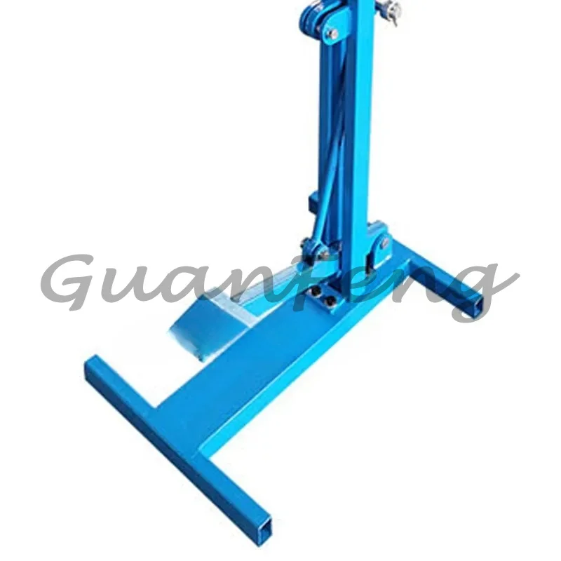 Surface Processing Equipment Sheet Metal Tensile Shrinkage Edge Press Foot-operated Copper Aluminum Iron Sheet