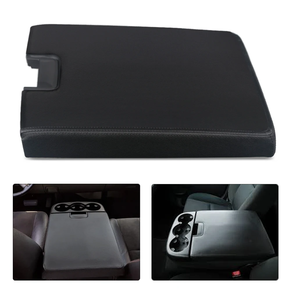 

Car Armrest Center Console Lid Leather Armrest For Chevy GMC Silverado Suburban Tahoe Sierra 2007-2013 Center Console Cover
