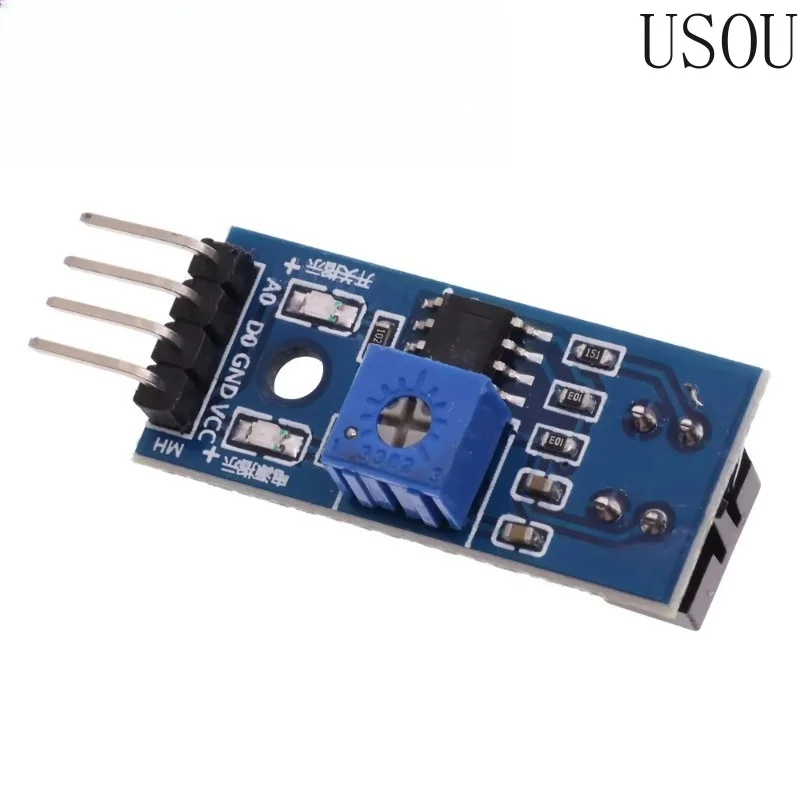 TCRT5000 Infrared Reflective Sensor IR Photoelectric Switch Barrier Line Track Module Diode Triode Board 3.3v