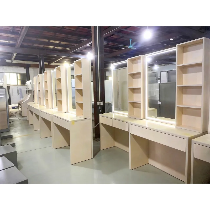 custom.Custom Cosmetic Showcase Rack With LED Light Sturdy & Durable Waterproof Store Display Shelf