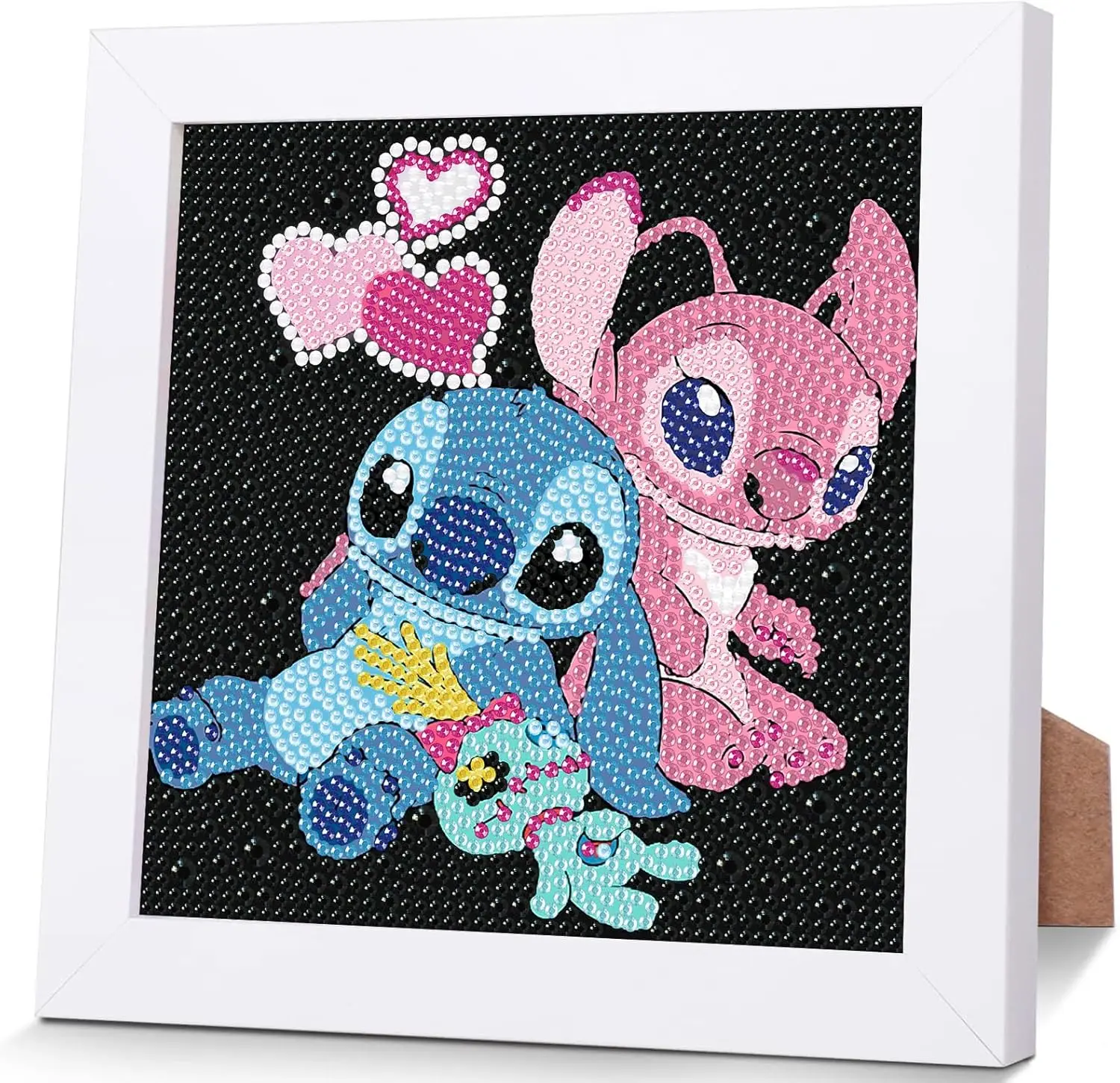 

Cartoon Diamond Art Painting Kits For Kids With Frame cartoon Diamond Art For Kids Ages 4-8-12,easy Gem Gift Home Wall Decor