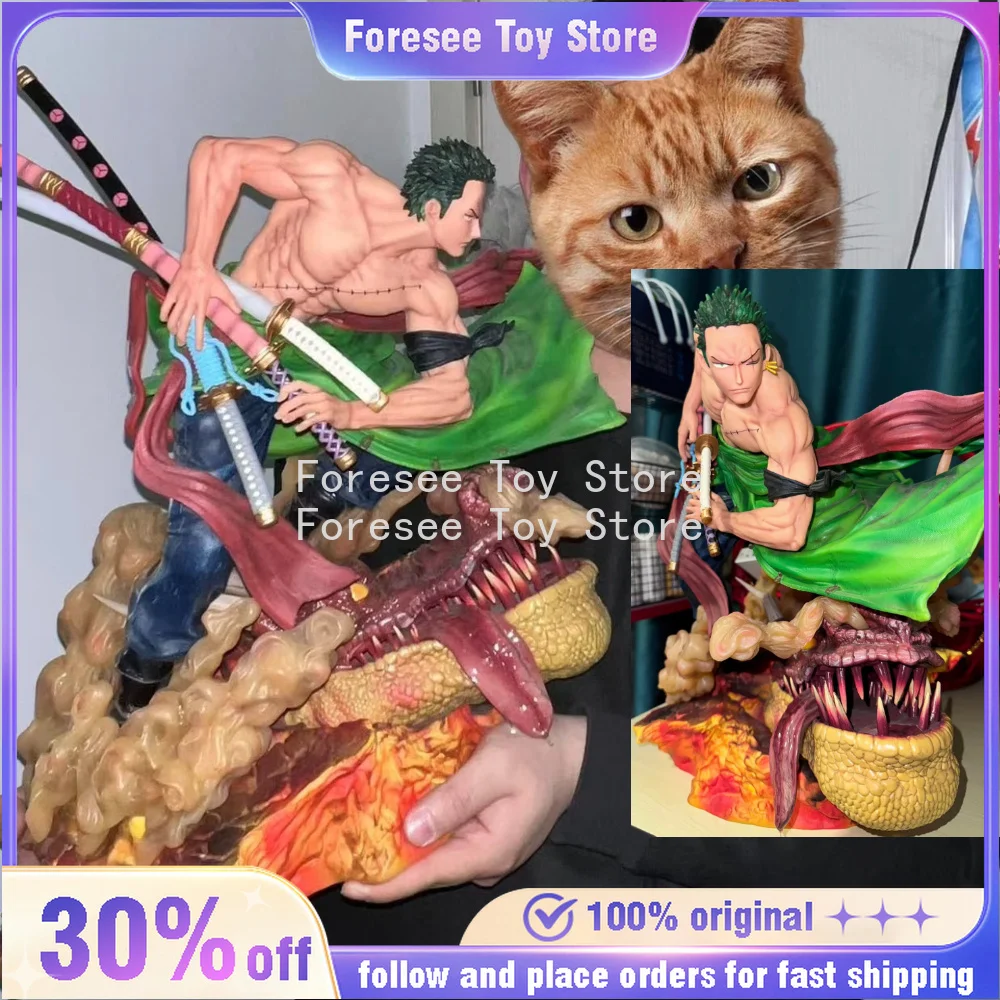 

42cm Zoro One Sword Style 1/4 Scale Large Anime Action Figure Statue Model Collection Toy Gifts