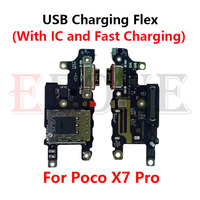 For Xiaomi Poco X7 X6 M6 M7 Pro Plus M5S 4G 5G USB Charging Dock Quick Charge Board Connector Port Microphone Flex Cable