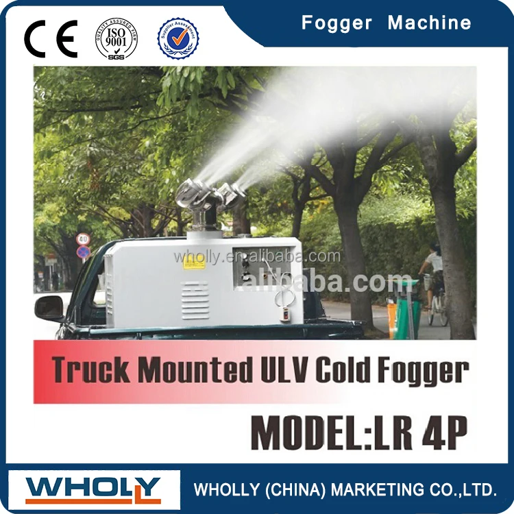 truck vehicle mounted ulv spraying sprayer machine cold fogging fogger machines for mosquito pest