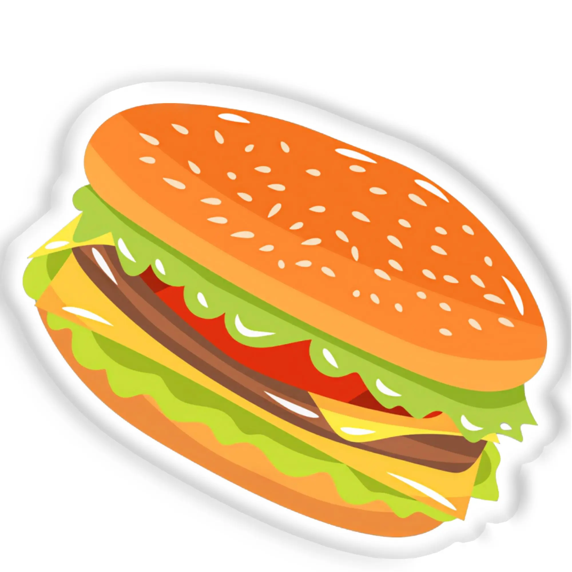 Customized Funny Tasty Hamburger Pillow Novelty Cute Soft Pillows and Cushions Humorous Cushion Fun Gift for Couples and Friends