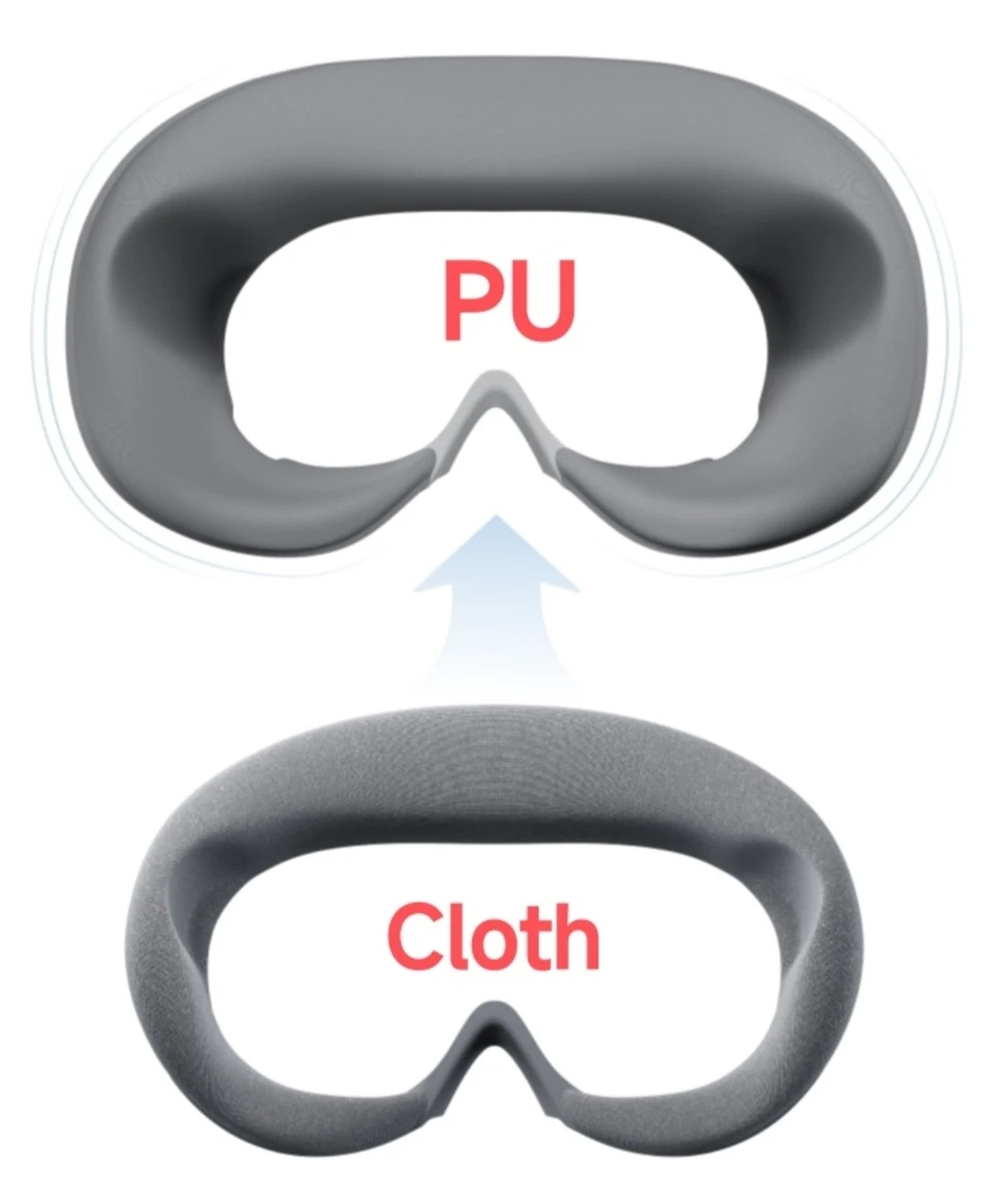 Original VR Pico 4 Face Cushion PU/ Cloth Eye Pad Mask Mounted Foam Magnetic Suction Replacement Accessories