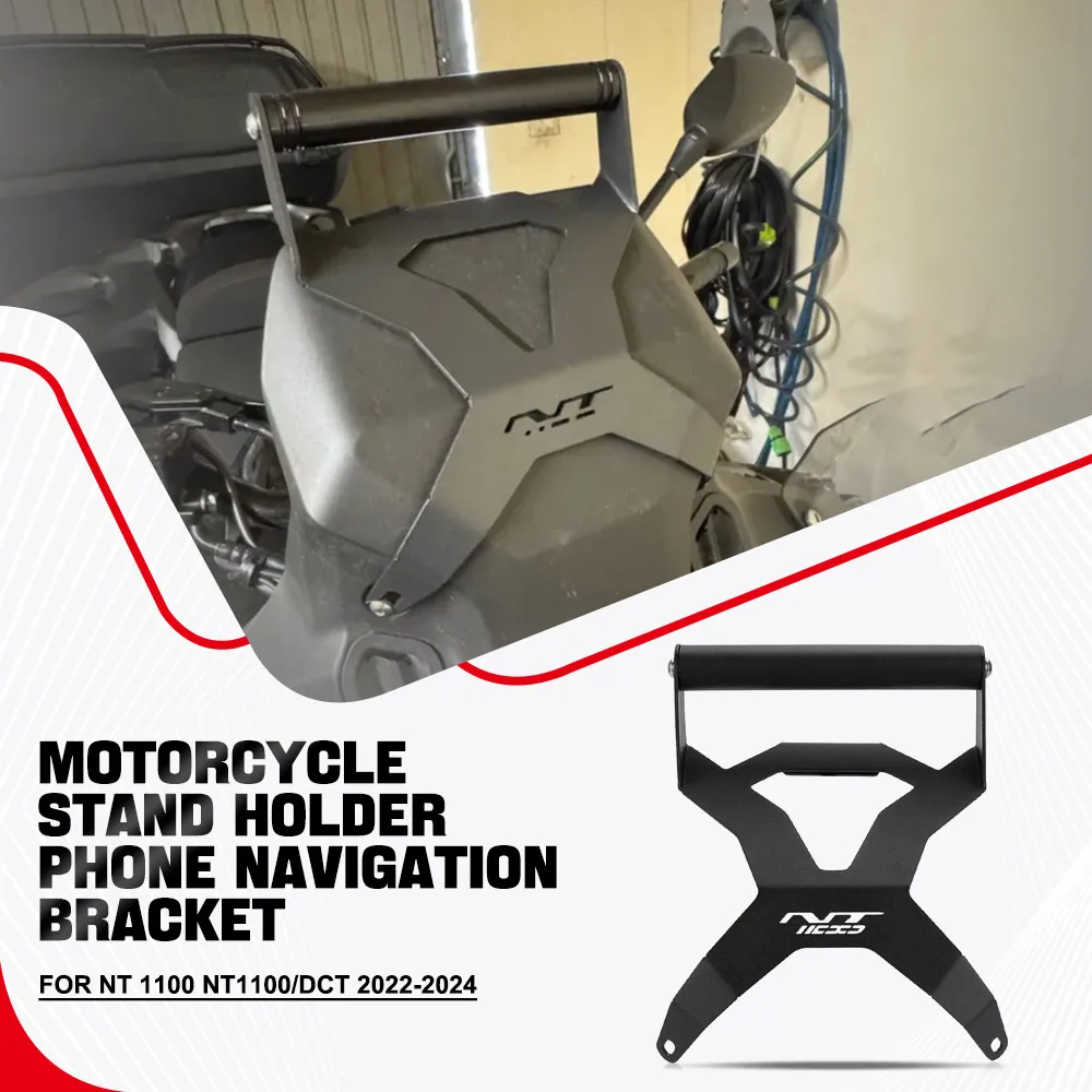 

NT1100 Mobile Phone GPS Plate Bracket Motorcycle Stand Holder Phone Navigation Bracket For HONDA NT 1100 NT1100/DCT 2022 -2024