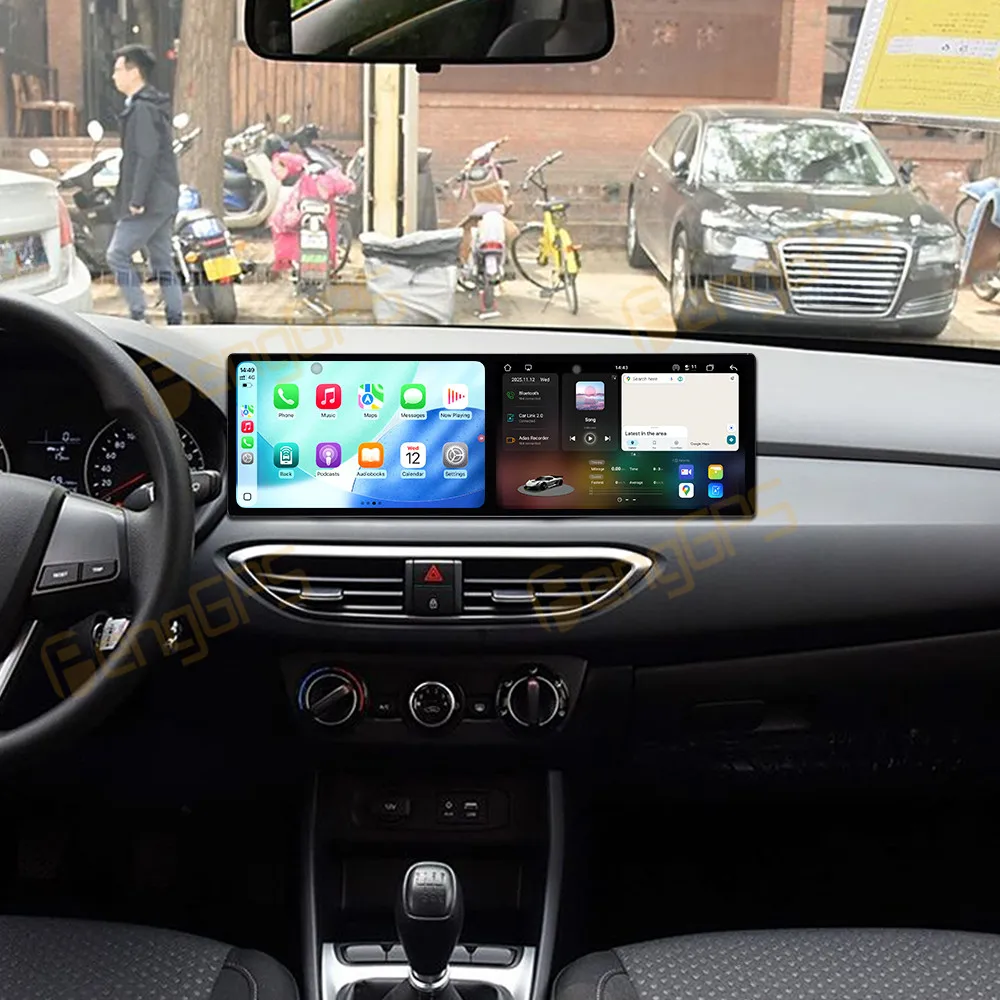 

10,1-дюймовый автомобильный радиоприемник с двойным экраном для Hyundai Celesta 2017-2022, Android CarPlay, мультимедийный плеер, головное устройство, GPS, сенсорный экран, стерео