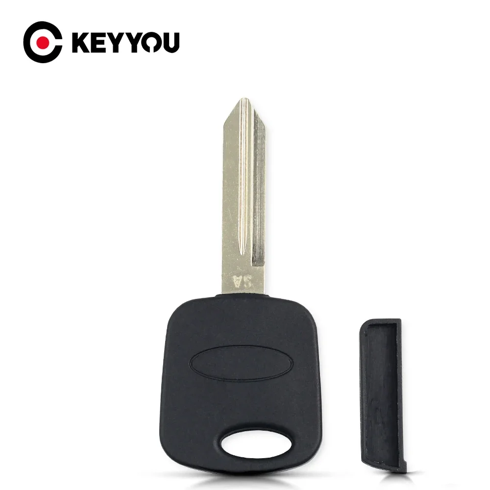 KEYYOU NEW Transponder Chip Car Key Shell for Ford Escape Kuga Maverick Focus Mondeo Mustang Fob Case FO38